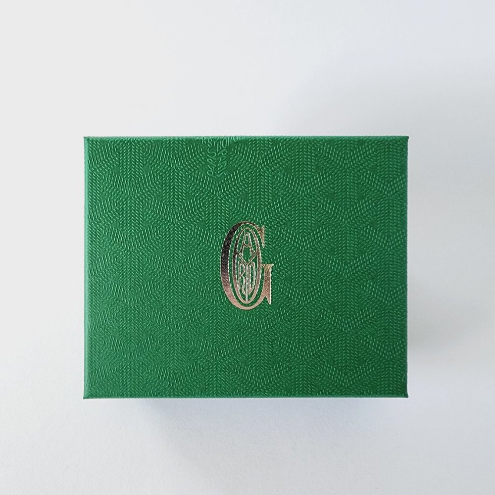 Custom Hand Painted Goyard Saint Sulpice Card Holder Wallet - Picture 3 of 13